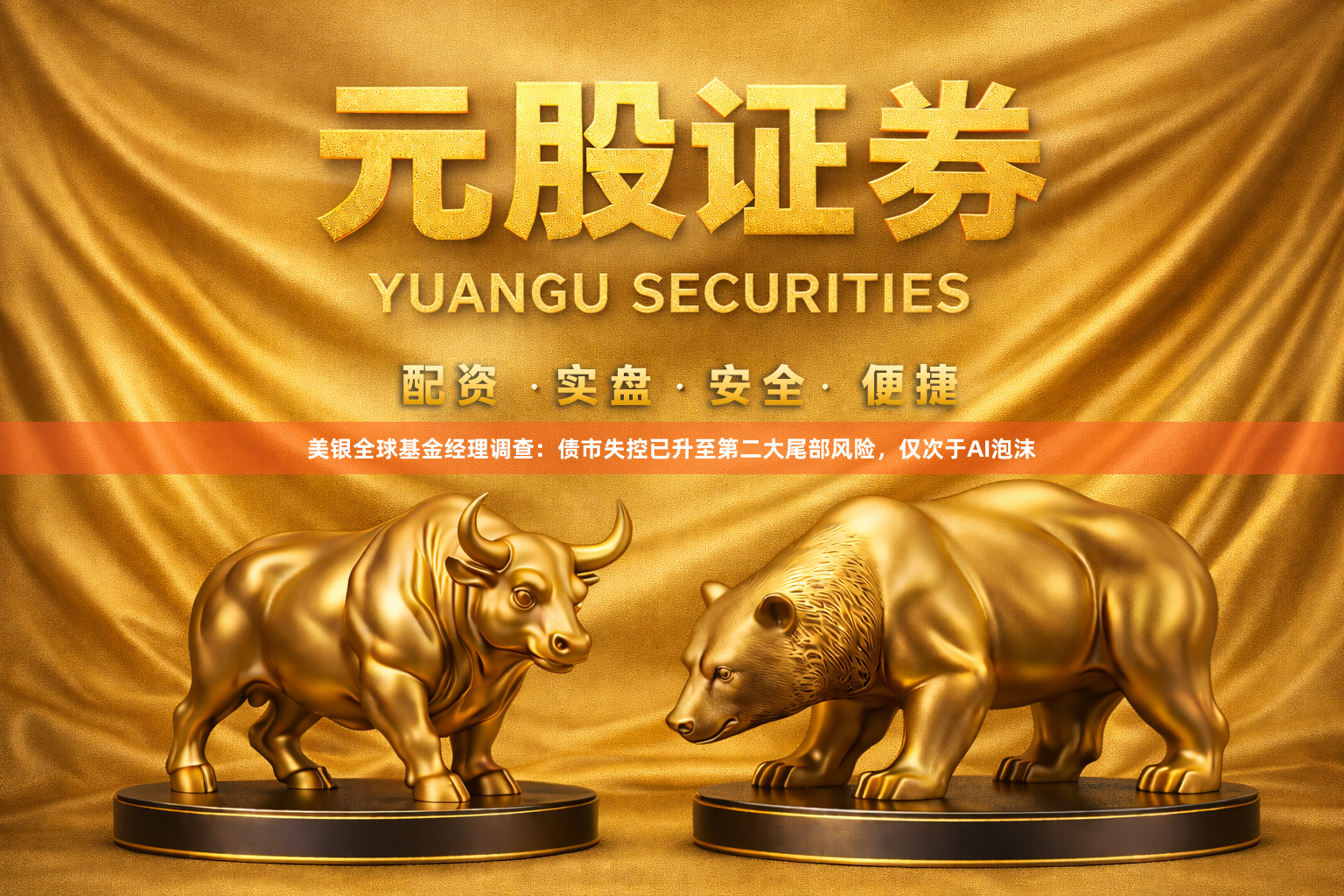 美银全球基金经理调查：债市失控已升至第二大尾部风险，仅次于AI泡沫